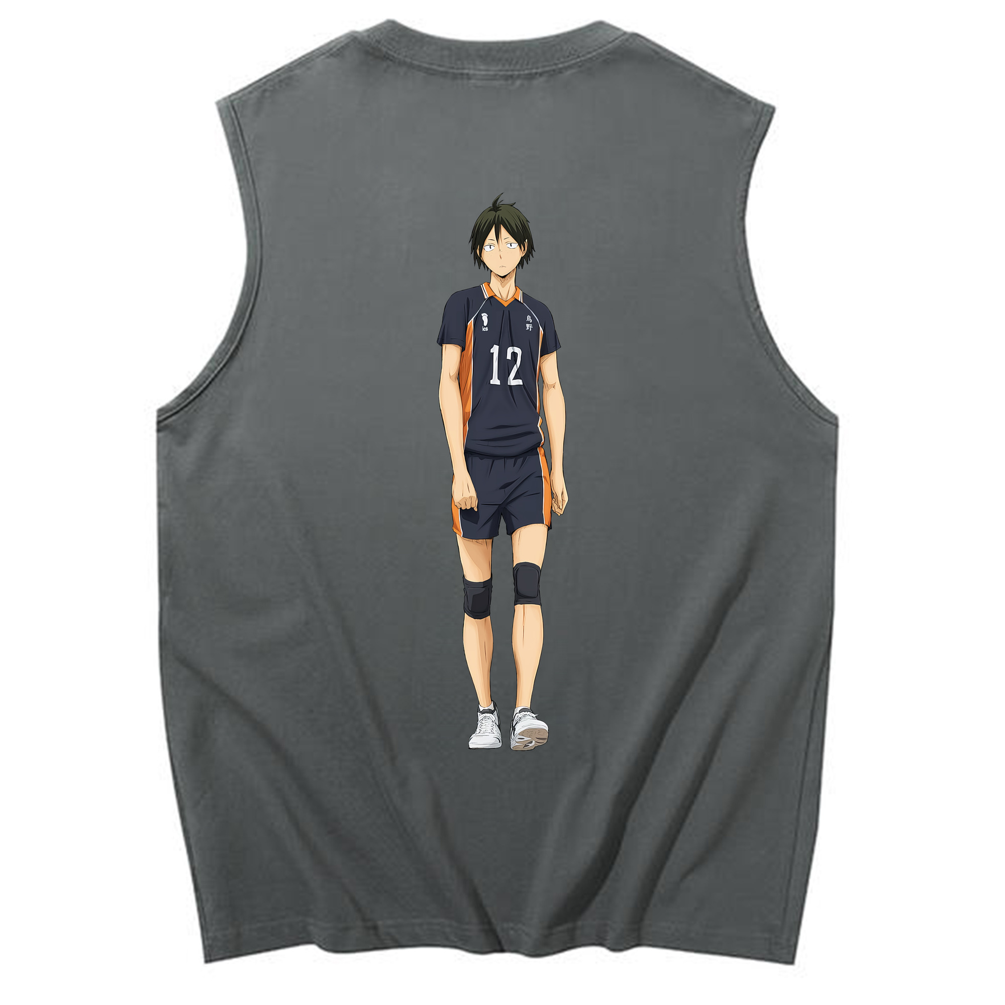 （画像用） ハイキュー!! Haikyu!! コットン100％タンクトップ（背面プリント）